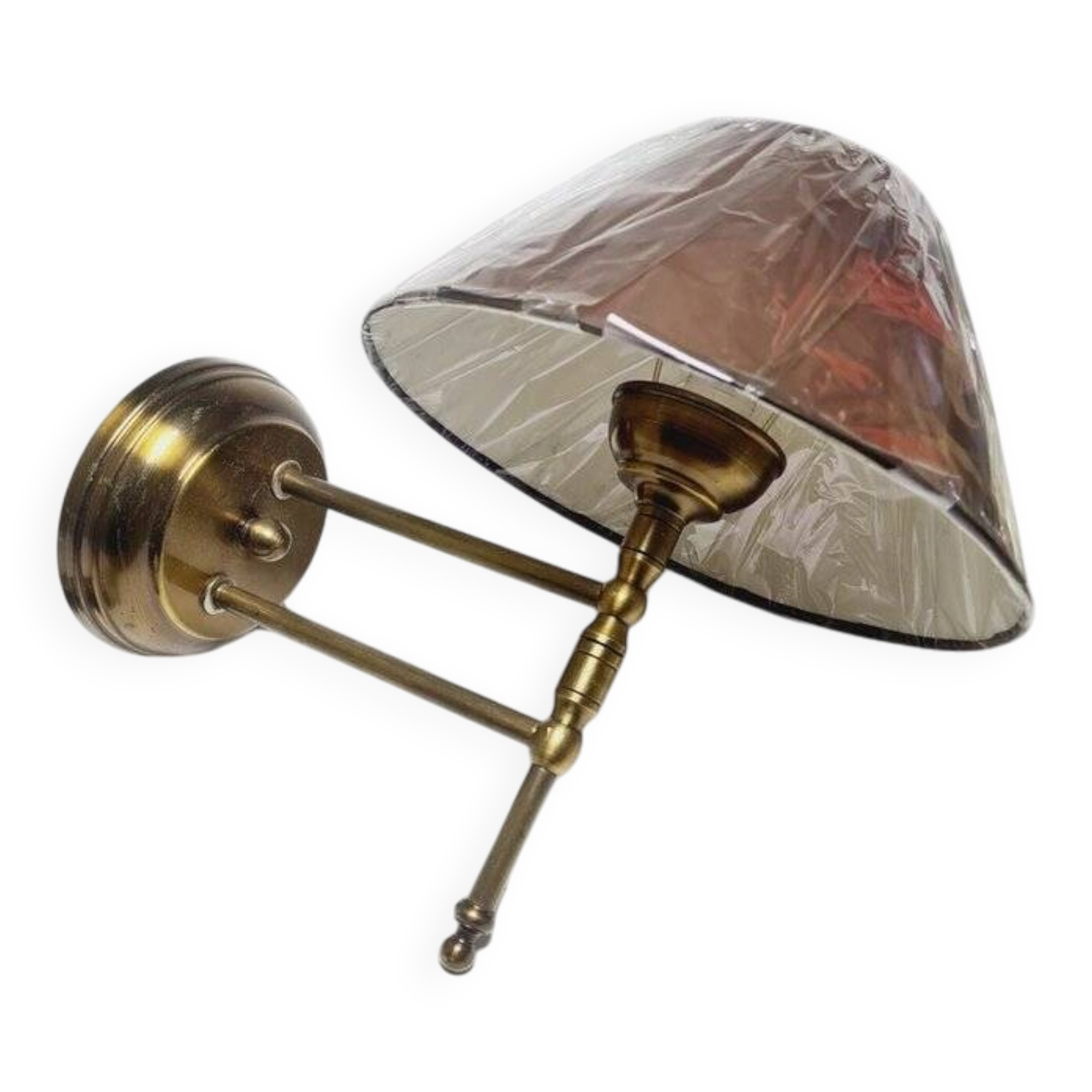 Lampe murale postmoderne de Polam, Pologne, années 1980.