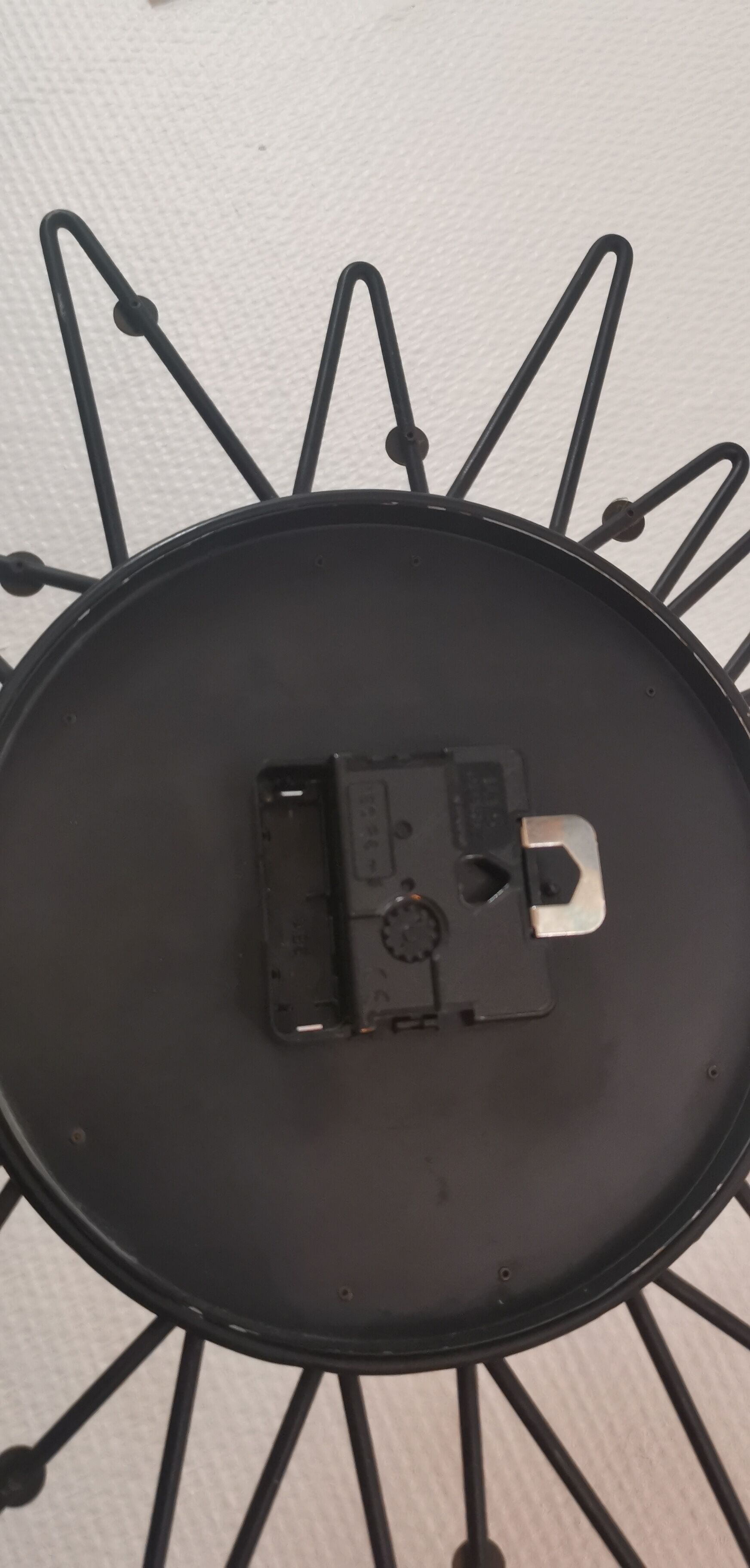 Vedette wall clock France 1950