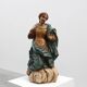 French 18th Century Religious Statue of the Virgin Mary on a cloud