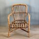 Vintage rattan chair for children