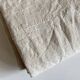 Nappe de ferme 19e en toile de chanvre réserve de trousseau  L270cm