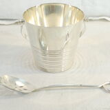 Bucket silver metal ice bucket