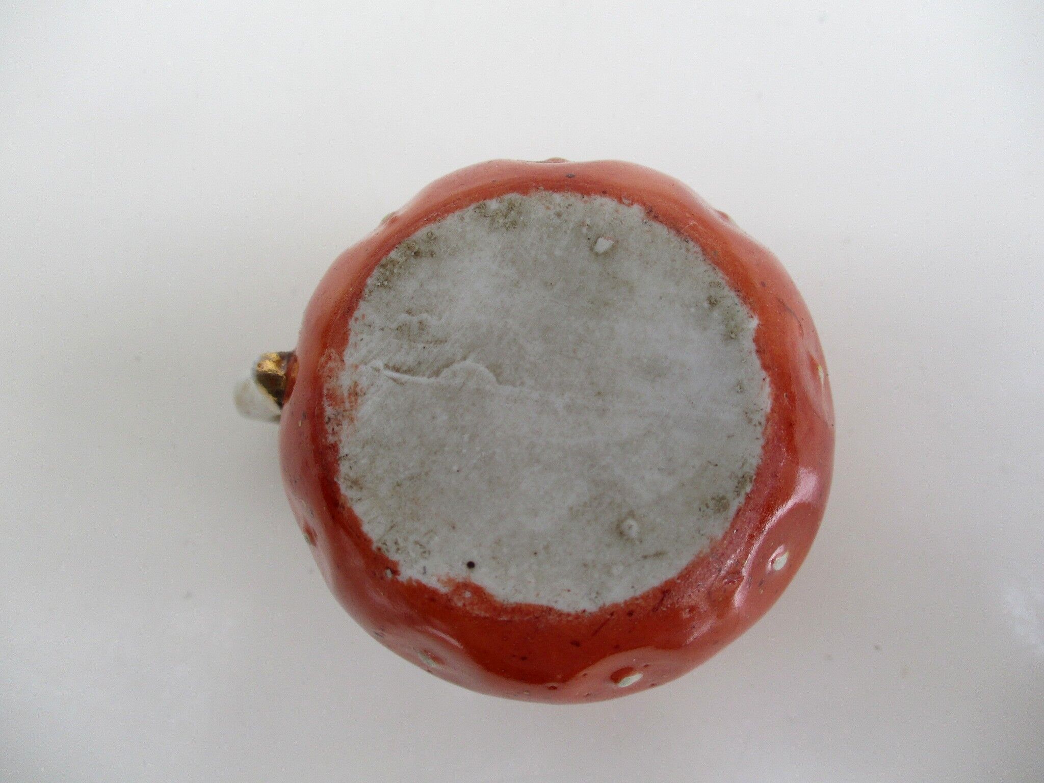 Small antique porcelain cup "strawberry"