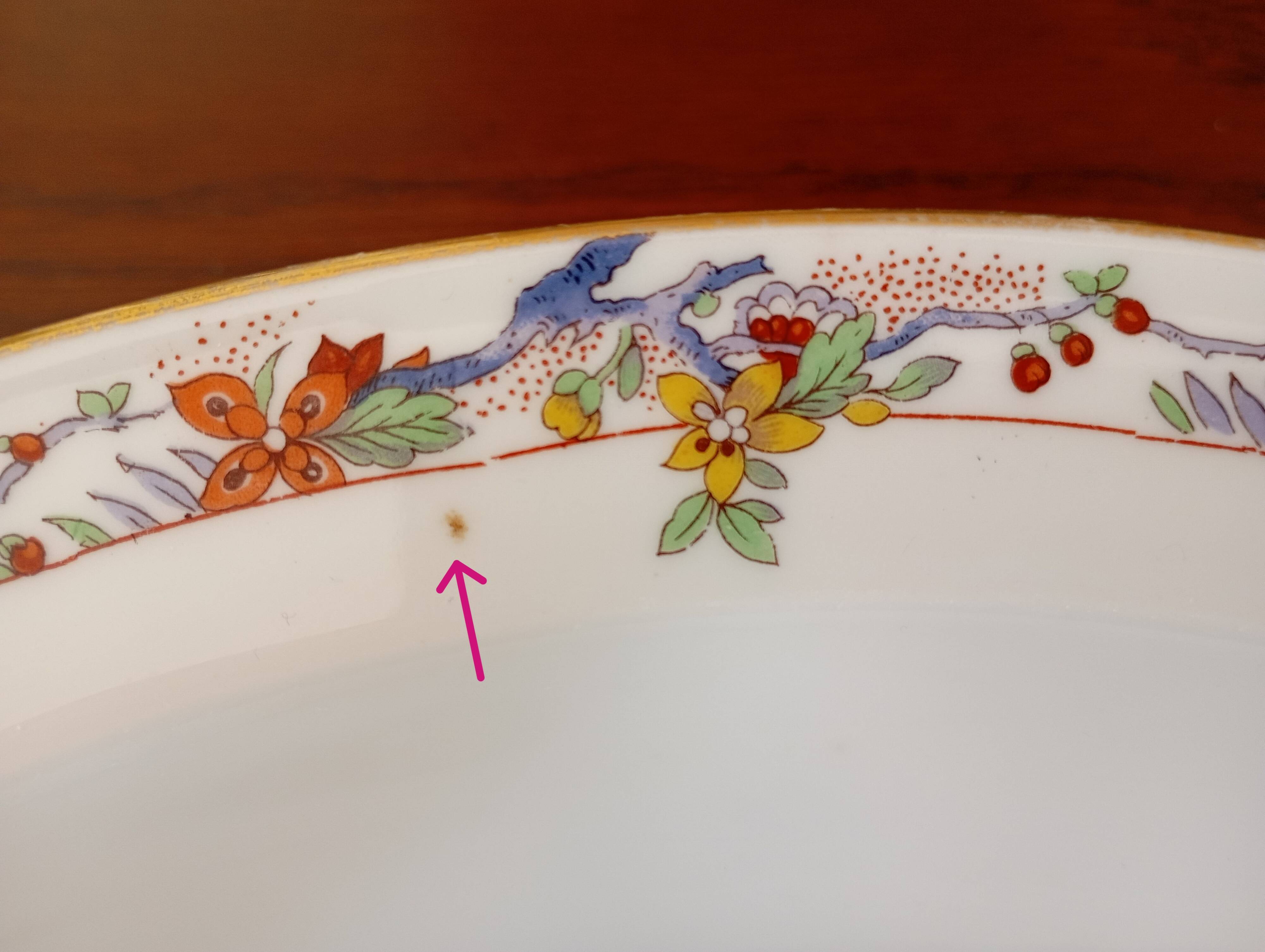 Bernardaud "Bussac" deep dish