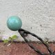 50s coat rack with five vintage balls