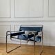 Wassily armchair by Marcel Breuer Habitat 1980 edition