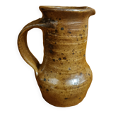 Small pitcher vase in pyrite stoneware