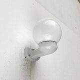 German wall lamp in ceramic and glass from the mid-century, Siemens, 1950s.