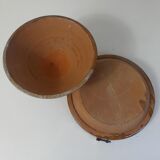 Old glazed terracotta tagine