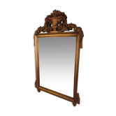 Gilded wooden mirror