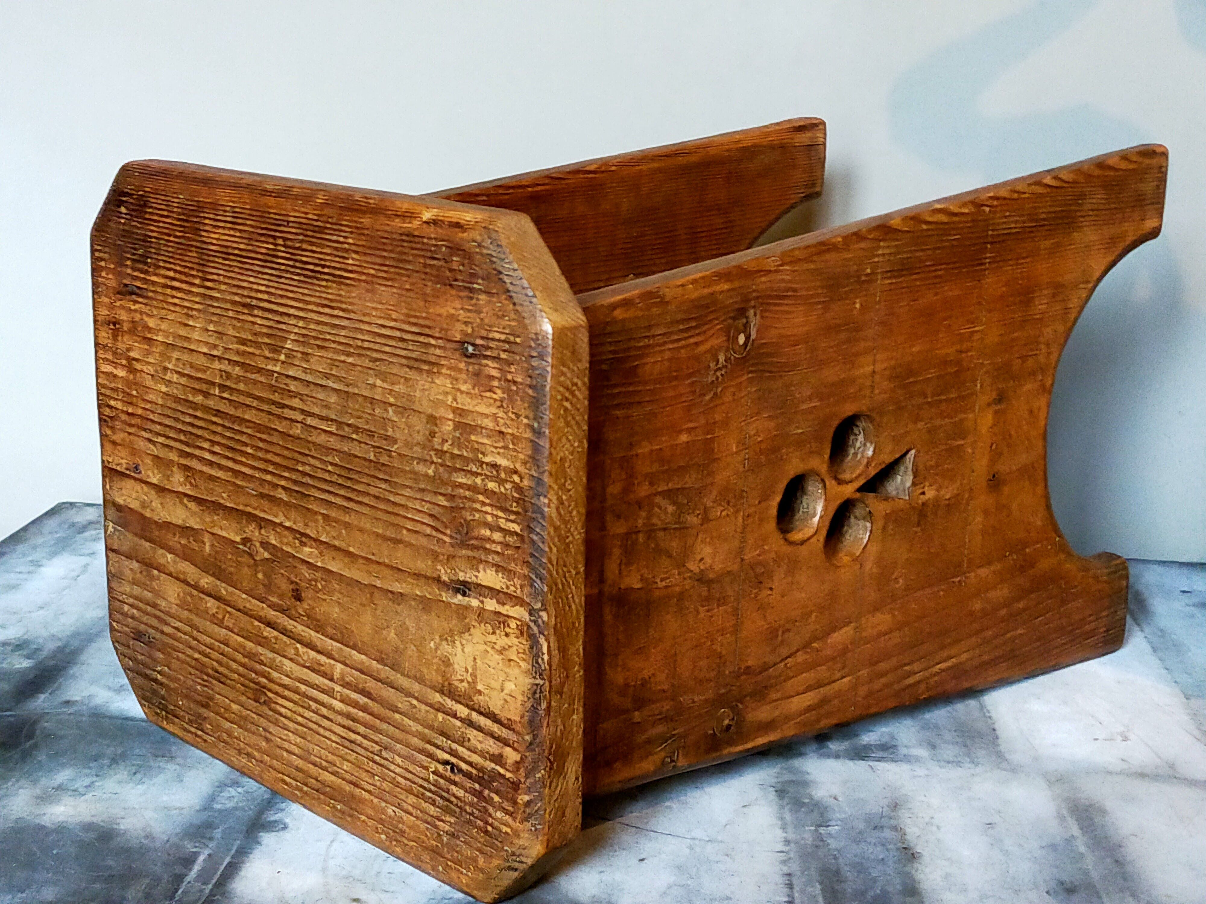 Vintage art-popular tabouret