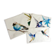 Housses de coussin en lin "oiseaux" Samantha & Emma