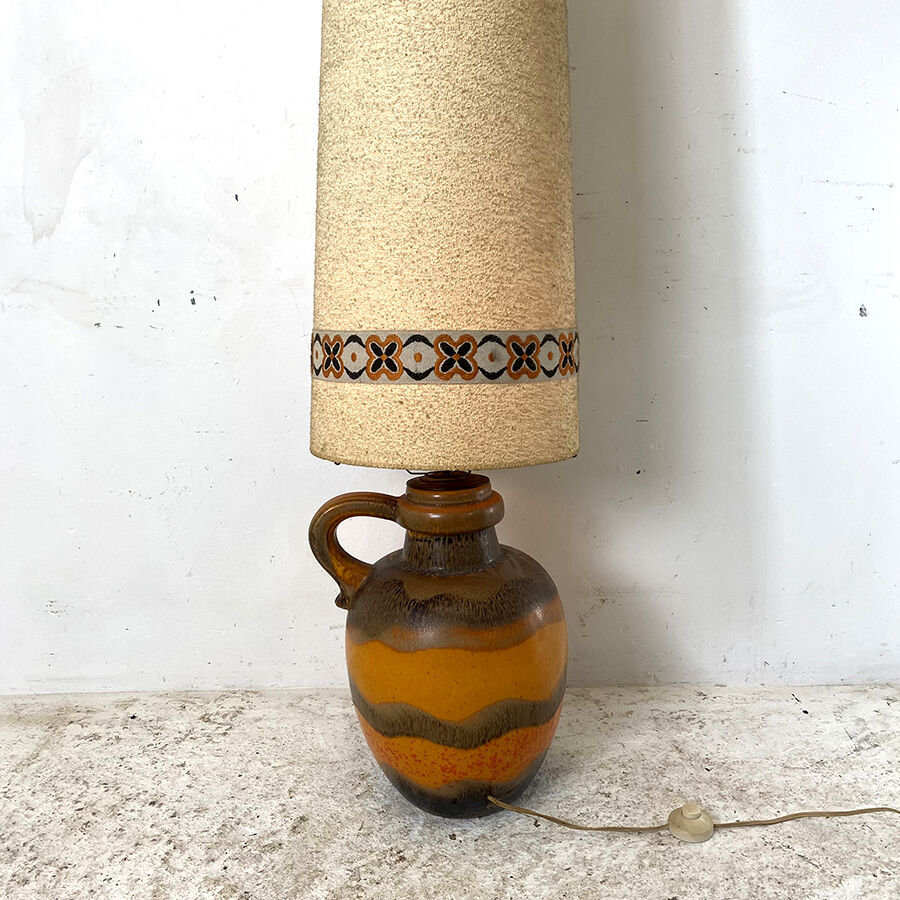 Lampe West Germany vintage 1970