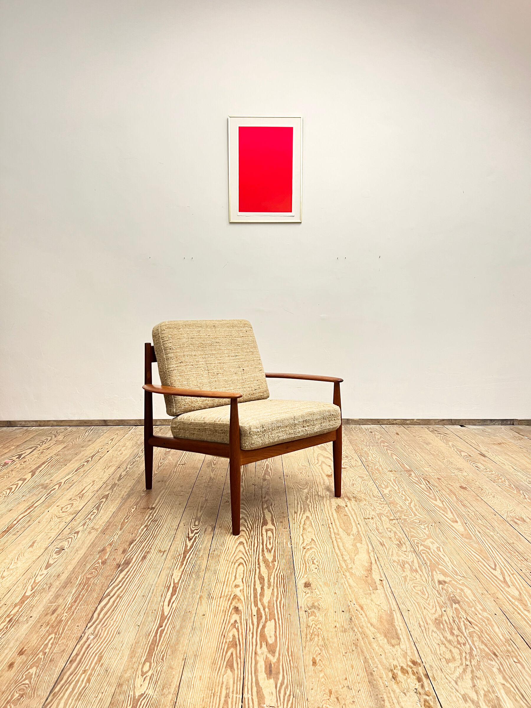 Armchair by Grete Jalk for France & Son, Danish Design, 1950er