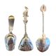 6 Dutch Silver Spoons, 19th And 20th Century
