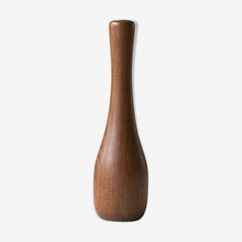 Teak vase from the 70s