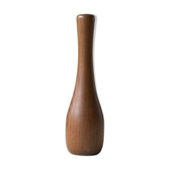 Teak vase from the 70s