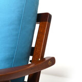 GE-270 Sofa in Teak by Hans Wegner