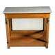 Empire style trumeau with marble top