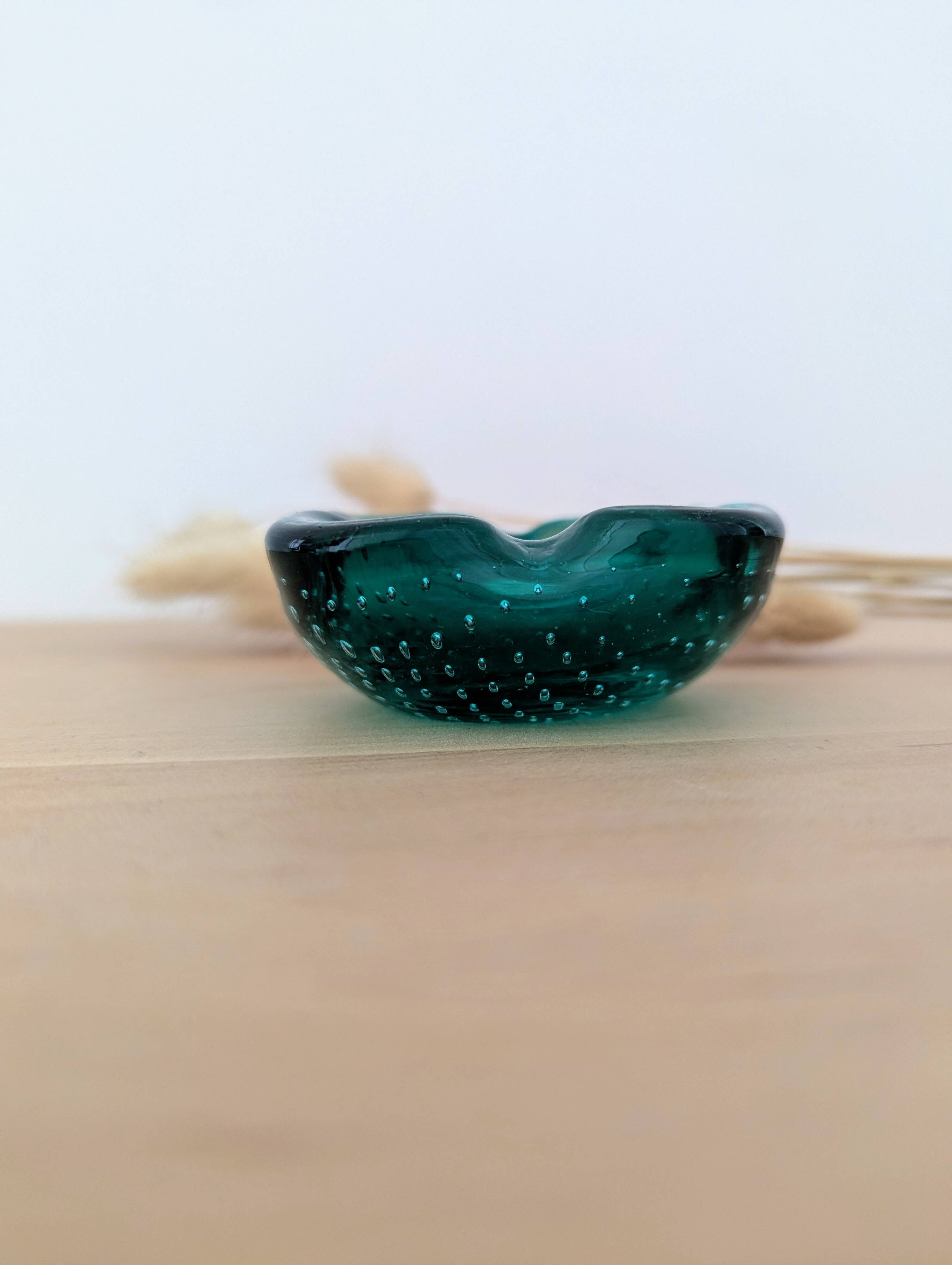 Murano ashtray pocket emptier