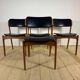 Set of 4 chairs, model no. 49, in rosewood – Erik Buch, Denmark, 1960s