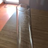 Lampe a petrole opaline bleue