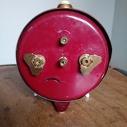 Jaz mechanical awakening late 60s burgundy red and gold