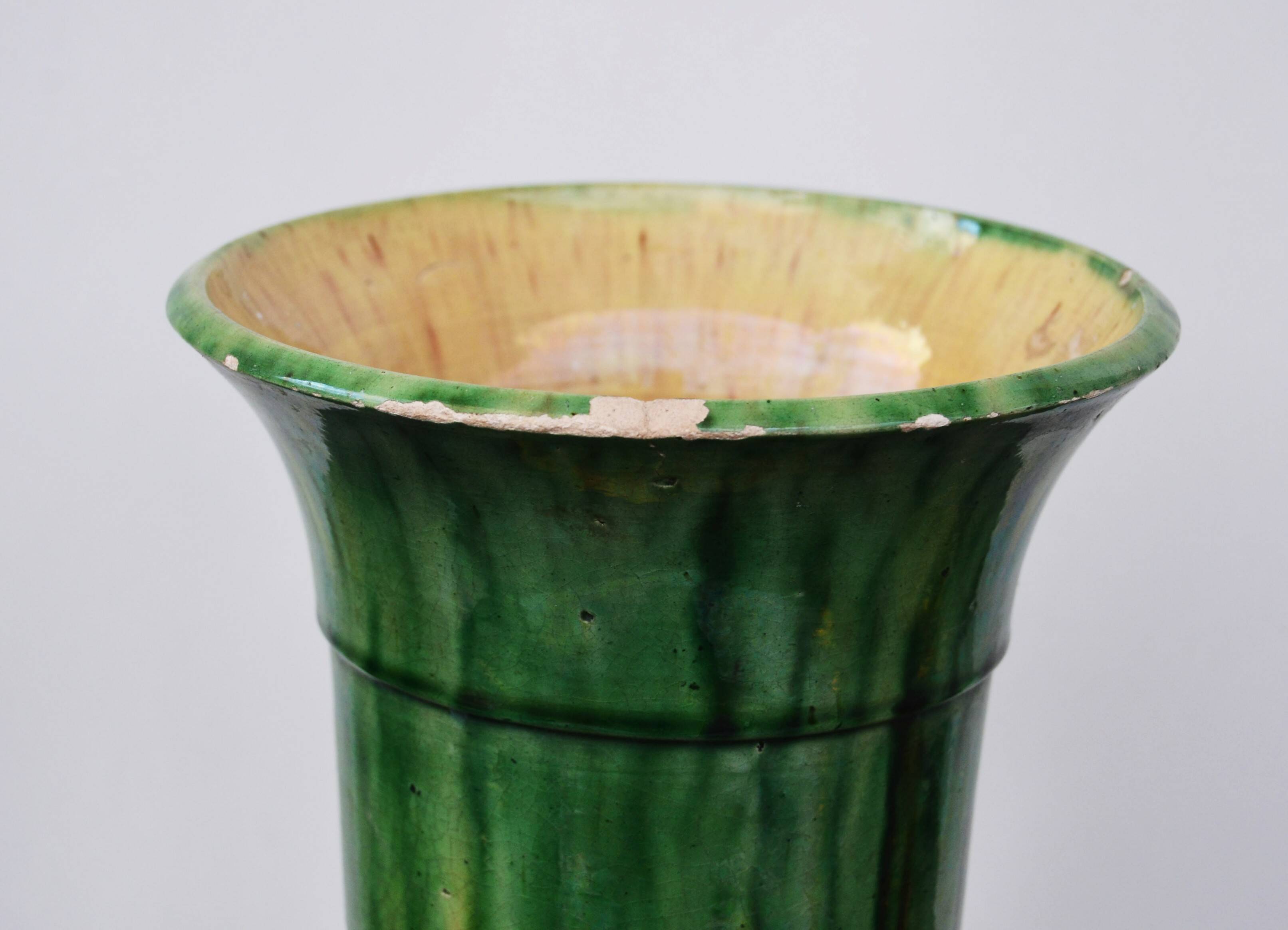 Vase made of glazed ceramic in the first quarter of the 20th century - Flemish - Belgium Thulin