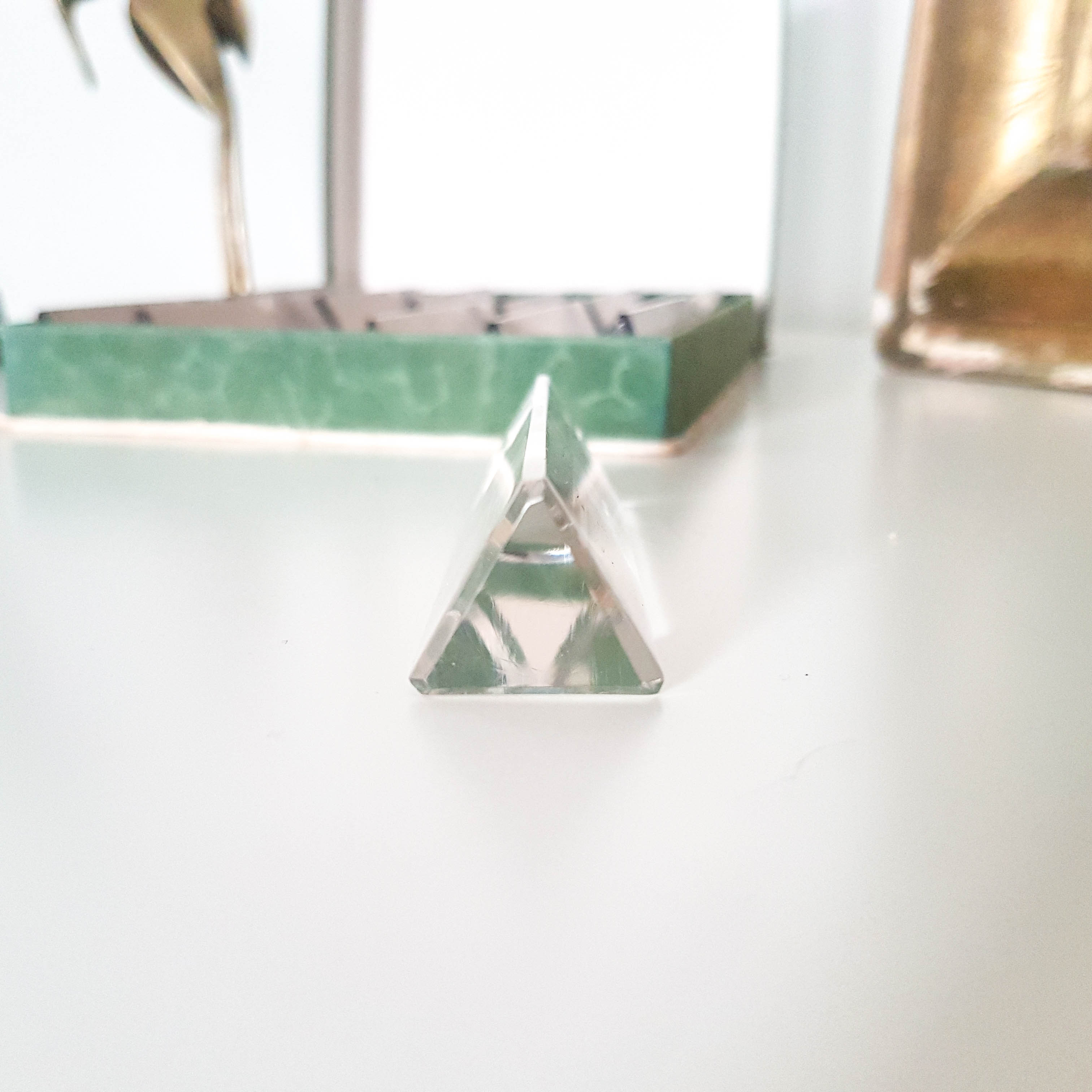 12 Baccarat crystal knife holders