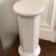 Crackle earthenware stand