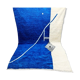 Tapis berbère marocain bleu 307 x 204cm