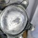 Vintage Shaw & Fisher Sheffield metal tin teapot