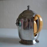 Insulated ceramic teapot with metal and felt 0.5 liters