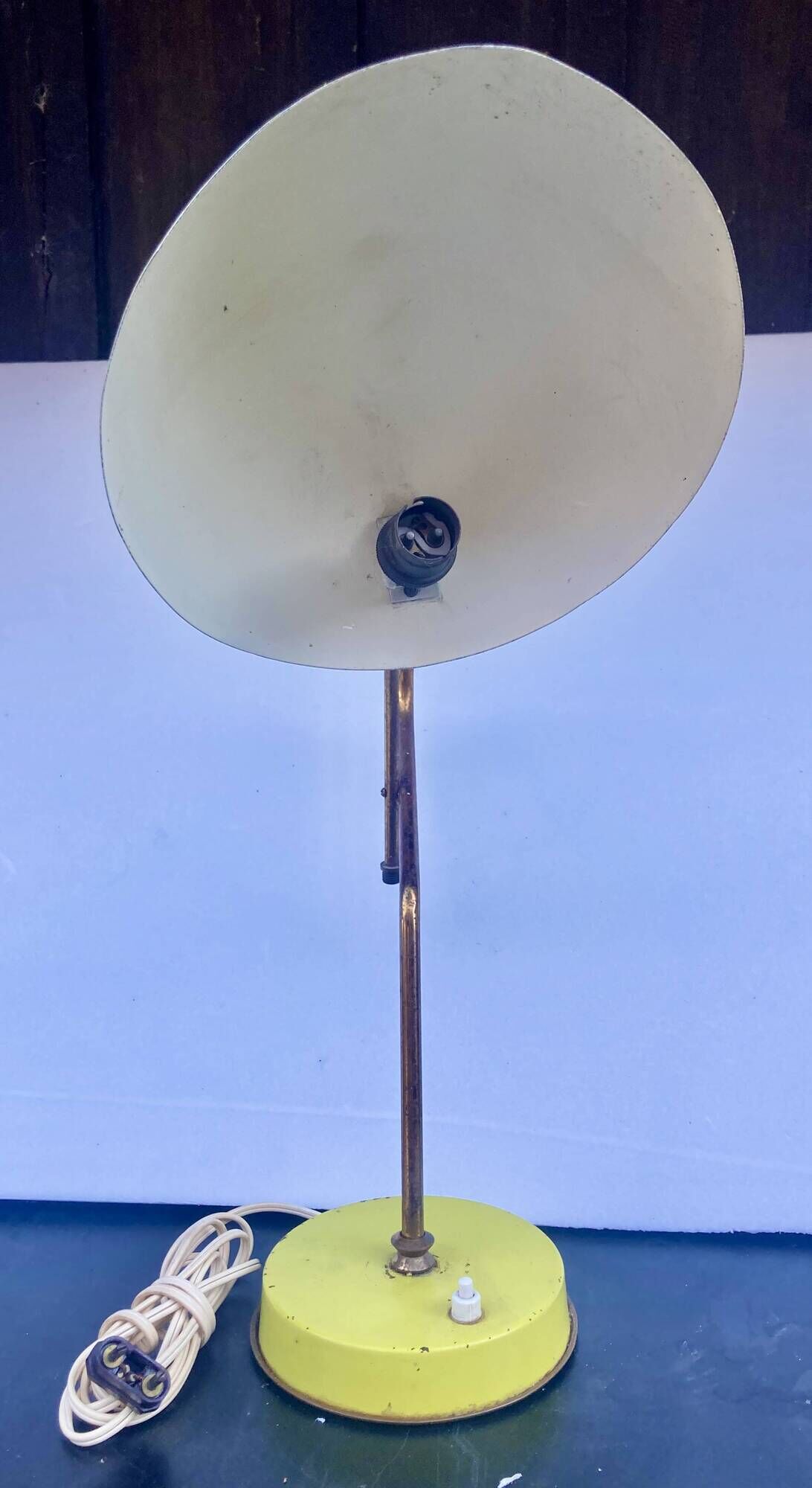 Desk lamp by jean boris lacroix - vintage from the 1950s - rare!!!