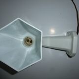 Old wall lamp for porcelain and opaline bathroom