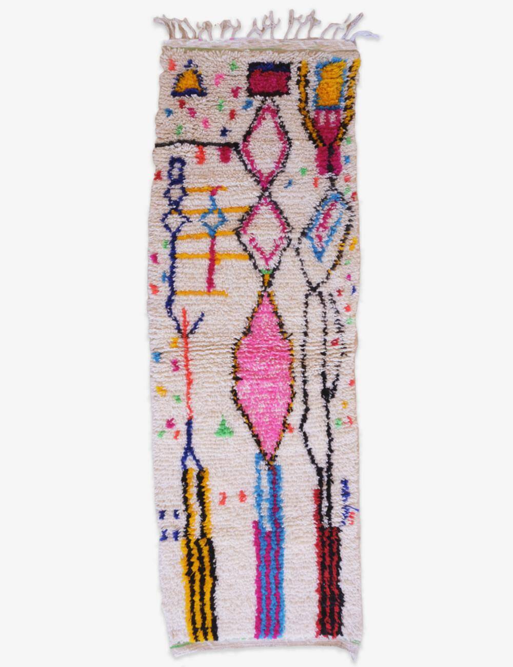 Azilal Berber Rug - 216 x 70 cm