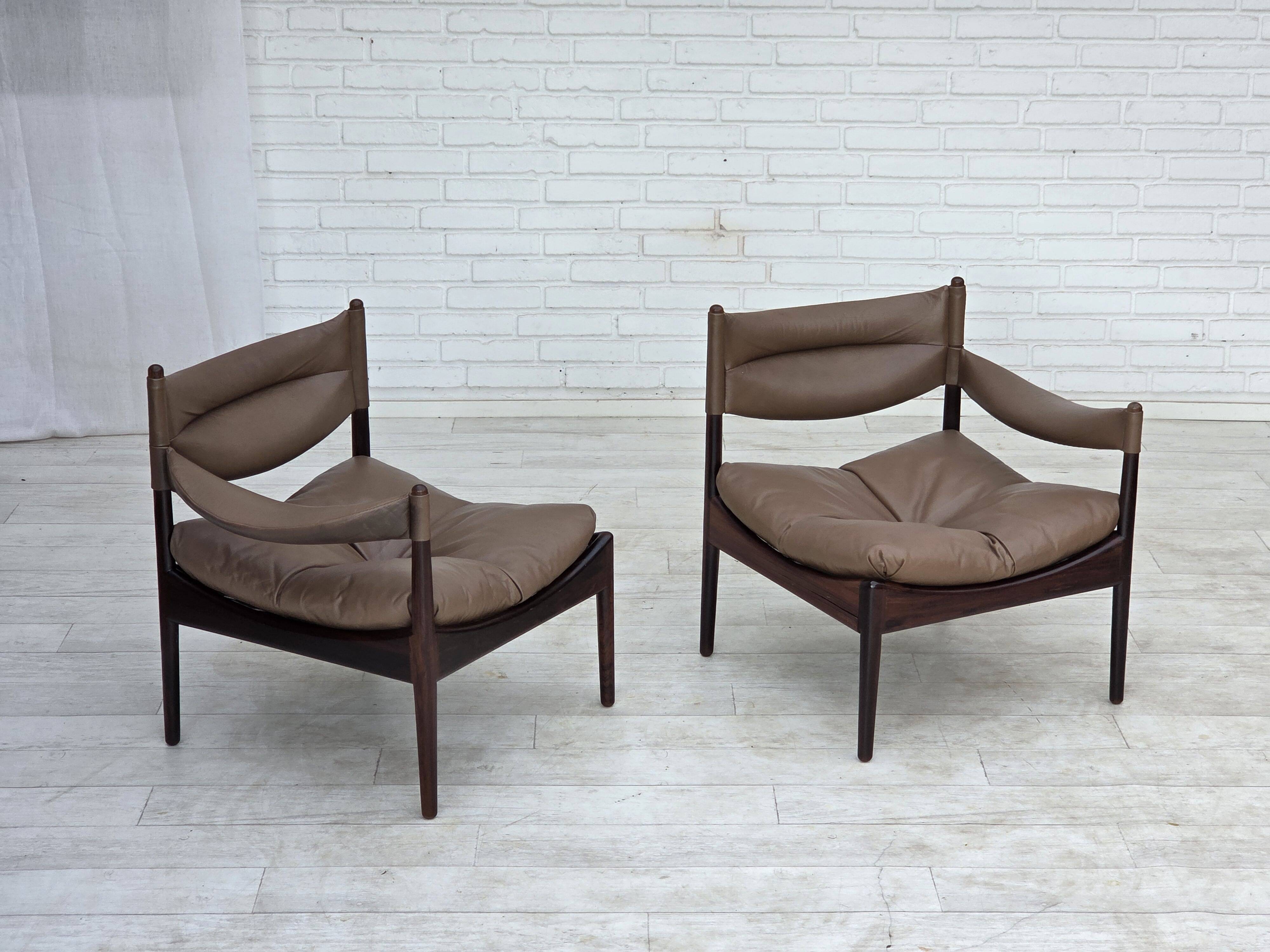 1970s, Danish design by Kristian Vedel, modular sofa, model Modus.