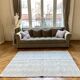 Tapis gris 200 x 140 cm