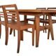 Set of 4 chairs by René Gabriel 1948