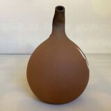 Signed terracotta vase