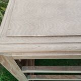 Old vintage chest of drawers with compass feet