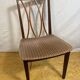 Mid century retro vintage teak and cloth dining chairs by GPlan 1970