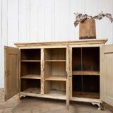 Wooden sideboard 3 doors early 20th