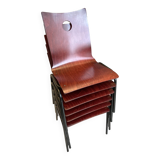 Set of 6 Souvignet Chairs
