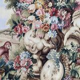Handmade aubusson vintage tapestry 116x149 cm