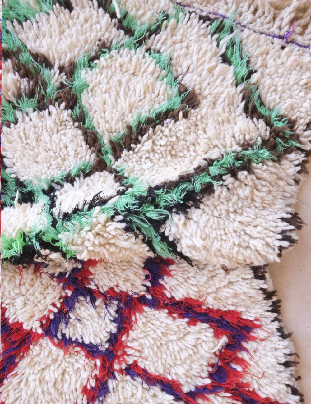 Vintage Moroccan Azilal Rug - 190 x 80 cm