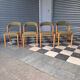 Set de 4 chaises gondoles Baumann