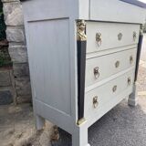 Antique Egyptian/Empire style chest of drawers with caryatids