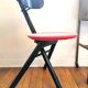 Folding chair design Paolo Orlandini and Roberto Lucci for Calligaris