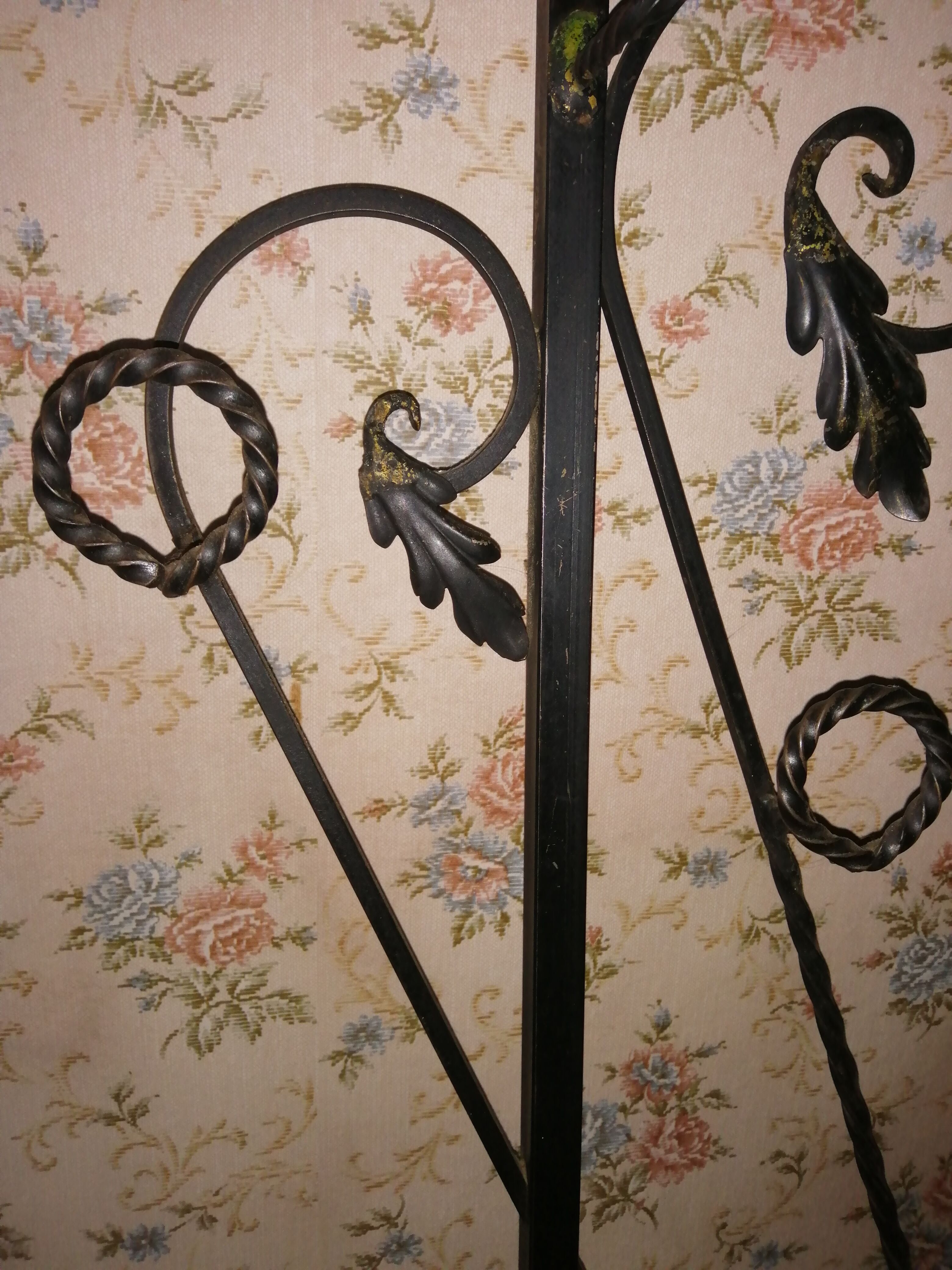 Porte-Manteau Sur Pied Fer Forgé – 6 Places – Style Florentin – Arterameferro